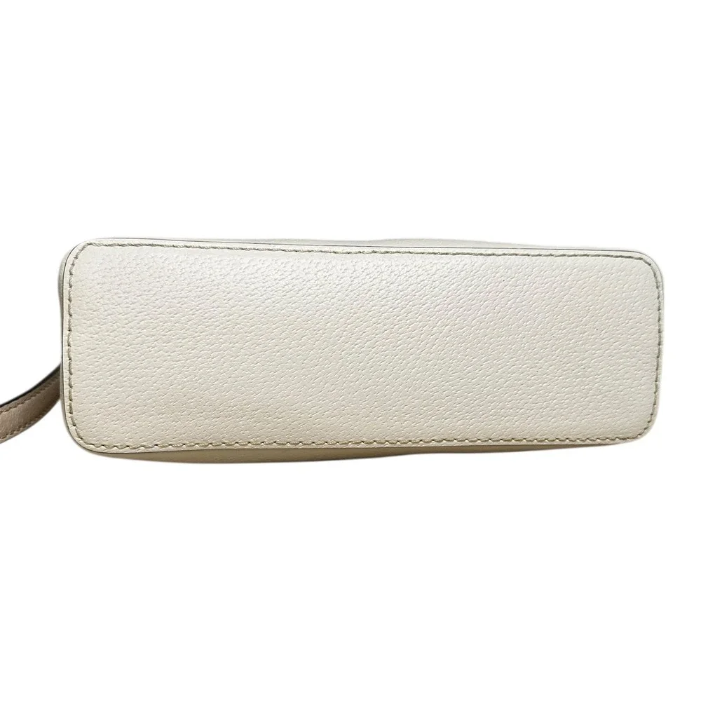 Kate Spade Millie Grove Street Leather Crossbody Bag Colorblock Beige &‎ Cream